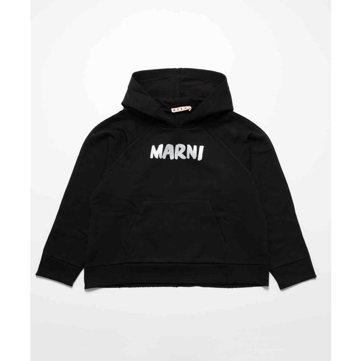 MARNI マル二 ブランドロゴフーディーパーカー[品番：SHNM0006121