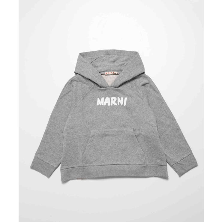 MARNI マル二 ブランドロゴフーディーパーカー[品番：SHNM0006121