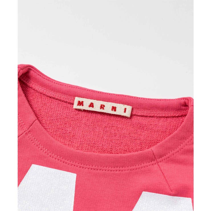 MARNI マル二 ブランドロゴ長袖スウェットプルオーバー | SHIFFON | 詳細画像3 