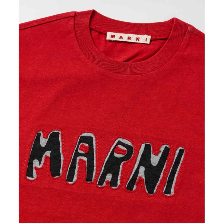 MARNI マルニ ブランドロゴ半袖Tシャツカットソー[品番：SHNM0006123