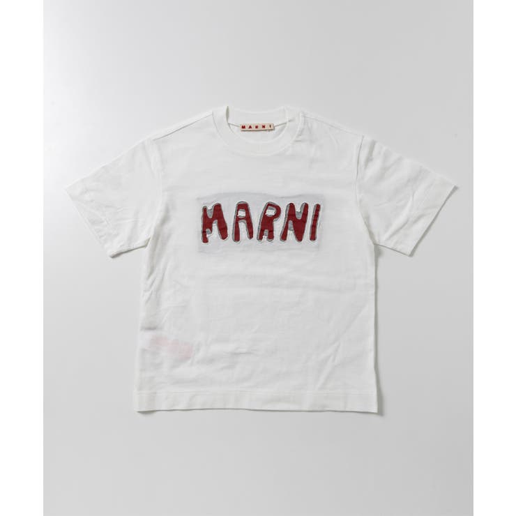MARNI マルニ ブランドロゴ半袖Tシャツカットソー[品番：SHNM0006123