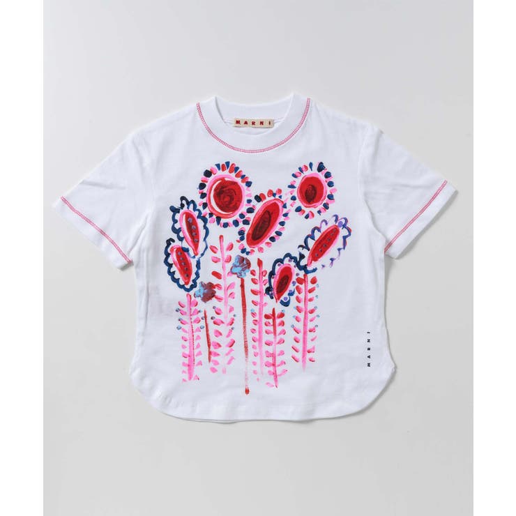 MARNI マルニ グラフィック半袖Tシャツカットソー | SHIFFON | 詳細画像1