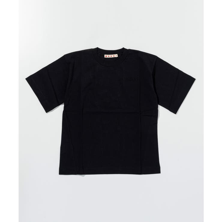 ブラック | MARNI マルニ 半袖Tシャツカットソー | SHIFFON