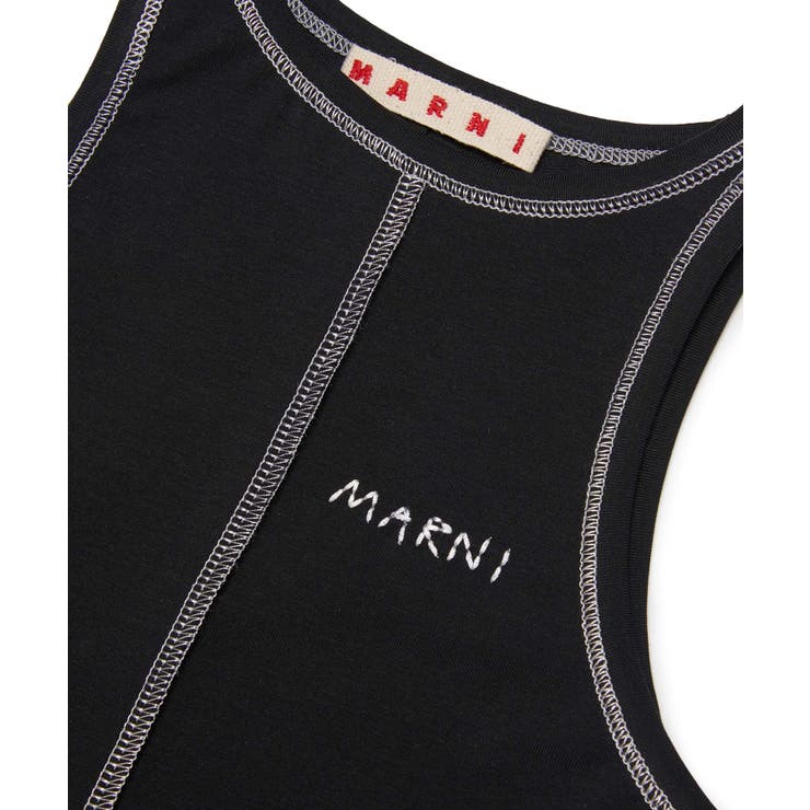 MARNI マルニ ワンポイントブランドロゴタンクトップ | SHIFFON | 詳細画像3 