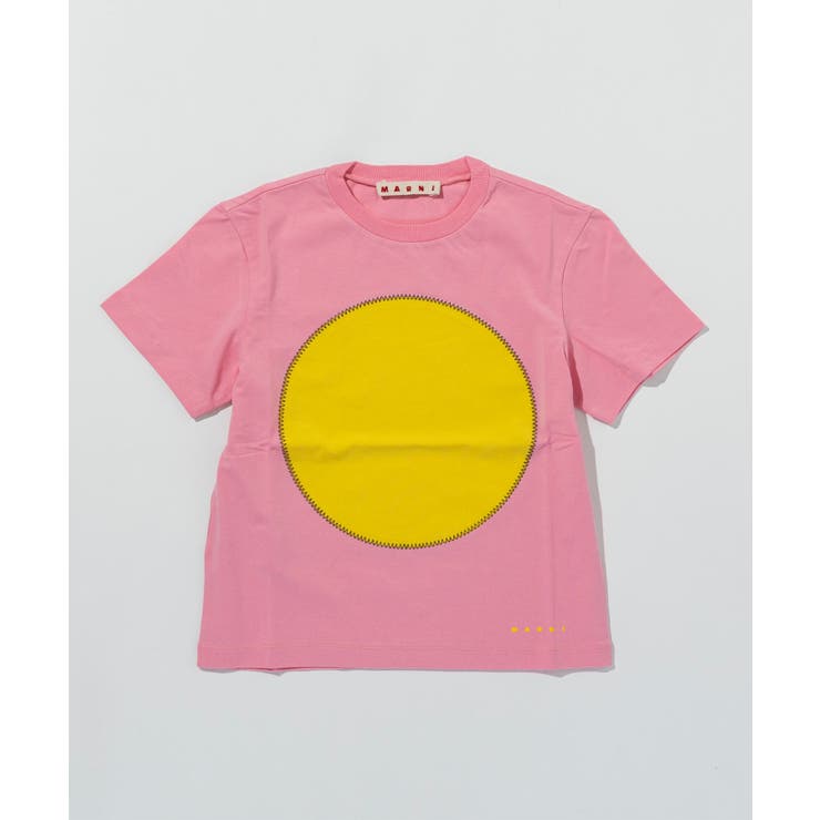 ライトピンク | MARNI マルニ サークル半袖Tシャツカットソー | SHIFFON