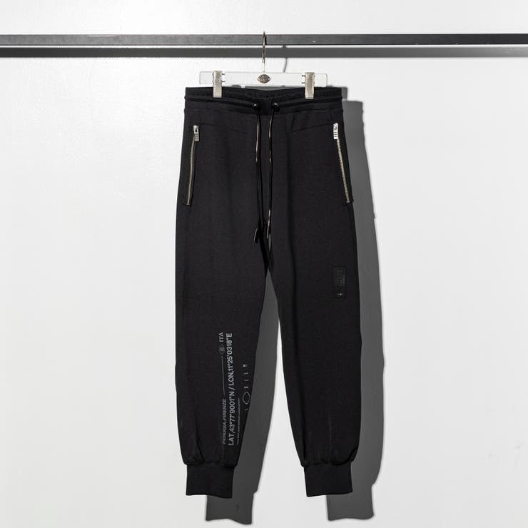 チャコール | C DIEMリフレクタープリントジョガーパンツ | SHIFFON 