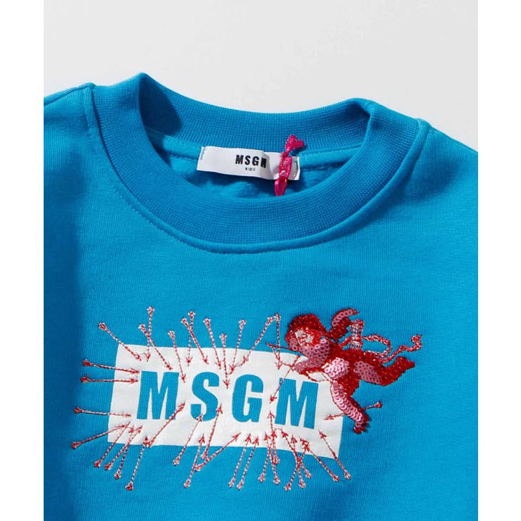 MSGM エムエスジーエム スウェットプールオーバー[品番：SHNM0005268]｜SHIFFON（シフォン）のキッズ ファッション通販｜SHOPLIST（ショップリスト）