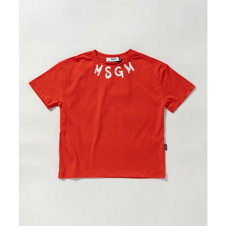 レッド | MSGM エムエスジーエム ブランドロゴ | SHIFFON