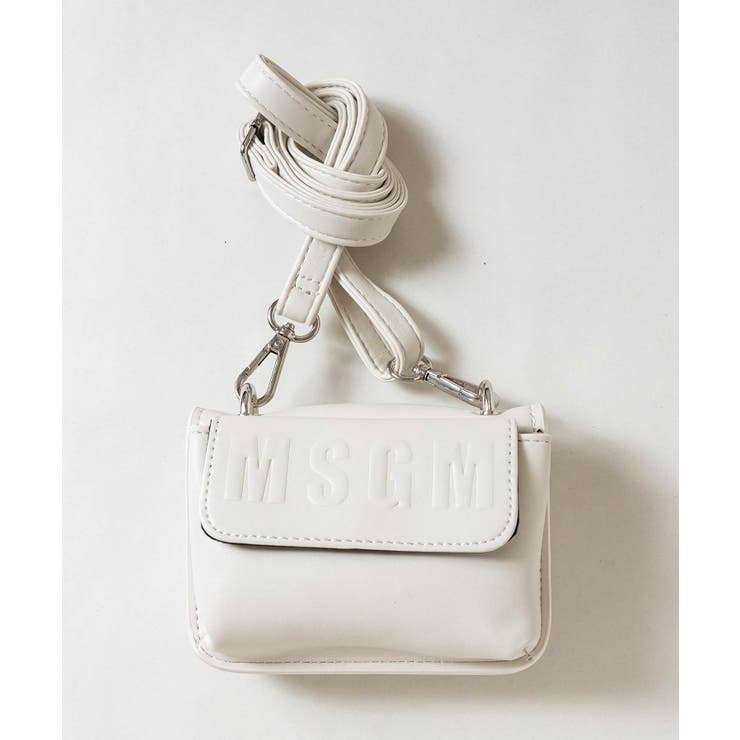 オフホワイト | MSGM エムエスジーエム エンボス | SHIFFON