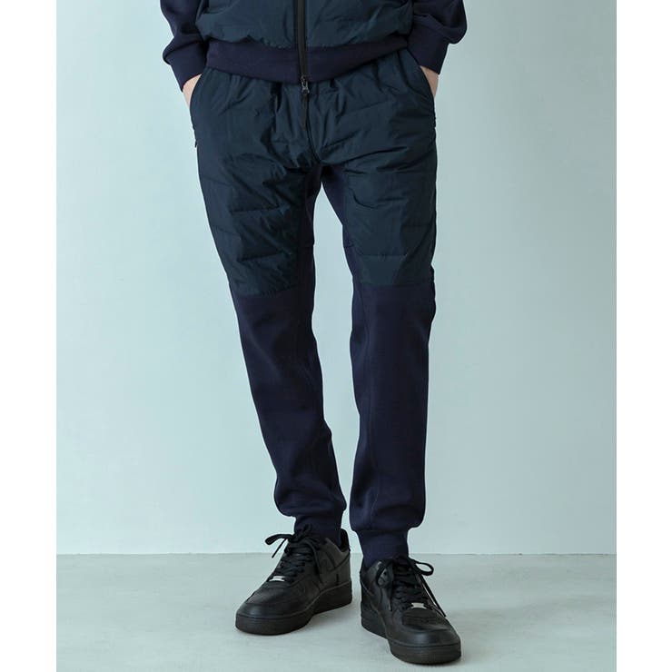 ネイビー | +phenix プラスフェニックス ハイブリッドダウンパンツ | SHIFFON 