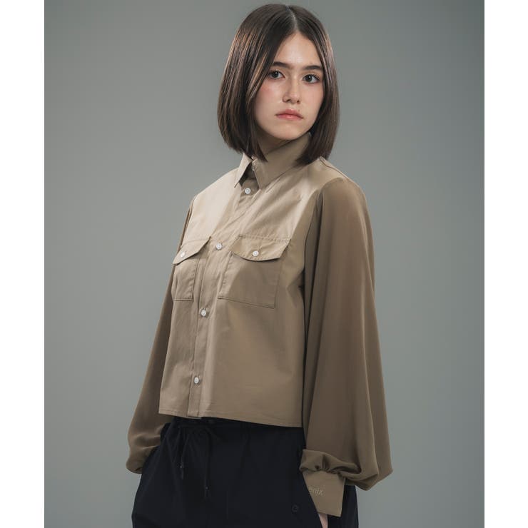 ベージュ | +phenix プラスフェニックス SHEER | SHIFFON 