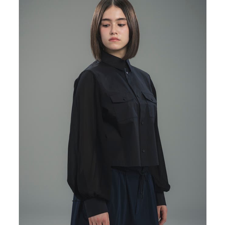 ブラック | +phenix プラスフェニックス SHEER | SHIFFON 