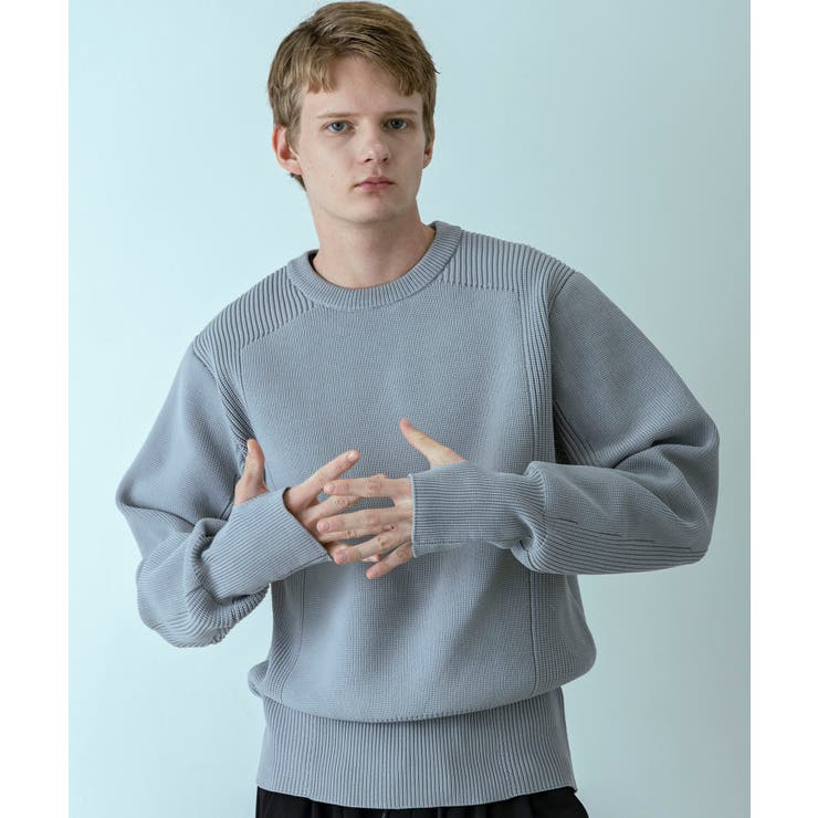 +phenix プラスフェニックス ハイブリッドニット | SHIFFON  | 詳細画像17 