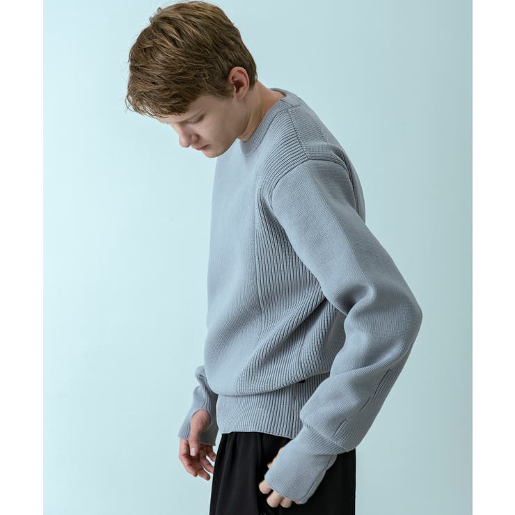 +phenix プラスフェニックス ハイブリッドニット | SHIFFON  | 詳細画像19 