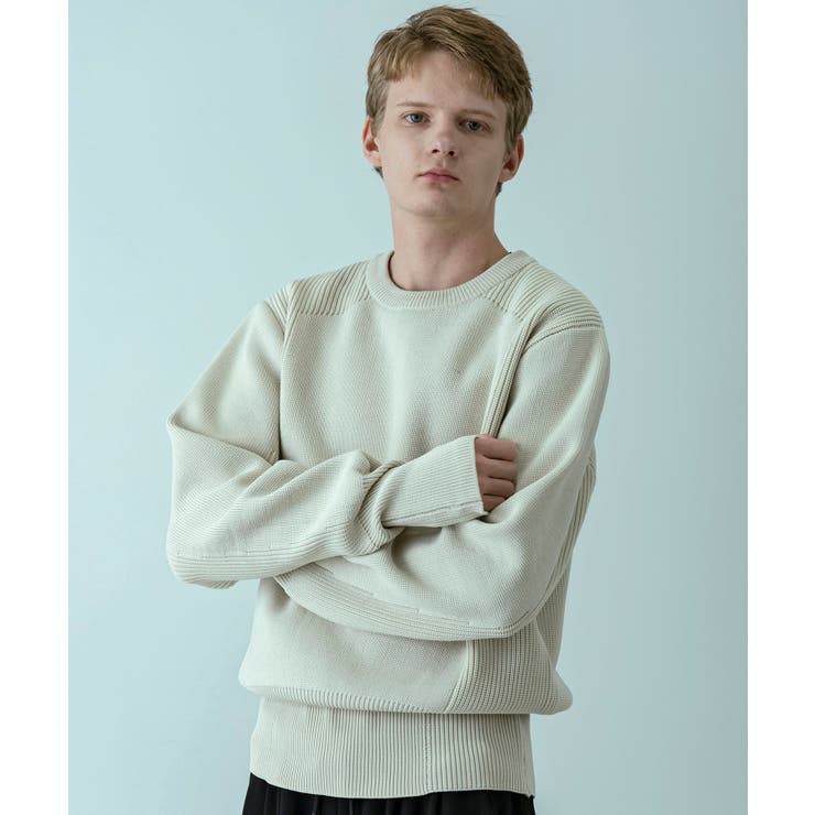 +phenix プラスフェニックス ハイブリッドニット | SHIFFON  | 詳細画像2 