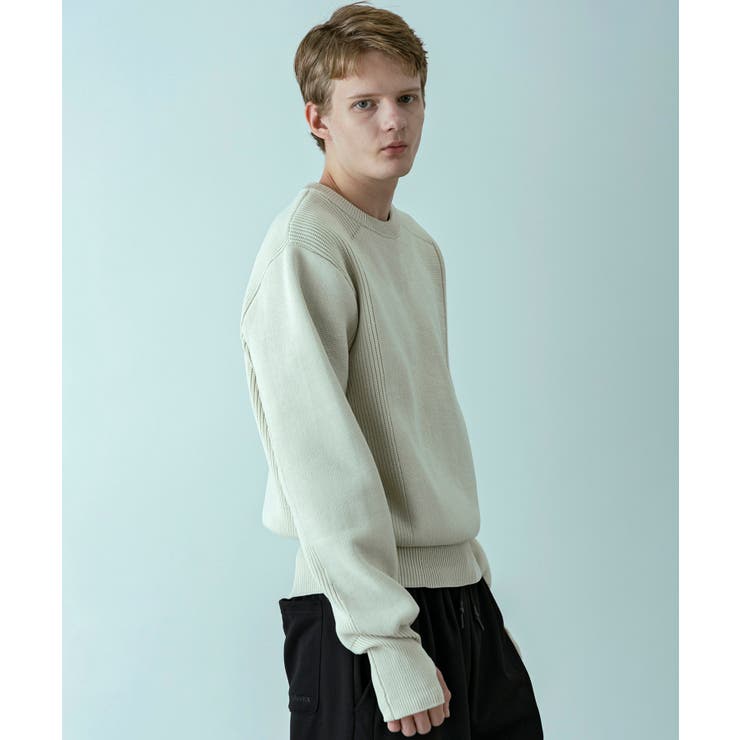 +phenix プラスフェニックス ハイブリッドニット | SHIFFON  | 詳細画像6 