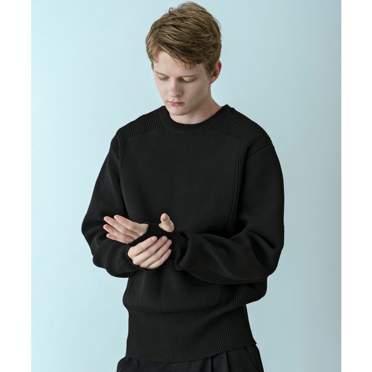 +phenix プラスフェニックス ハイブリッドニット | SHIFFON  | 詳細画像8 