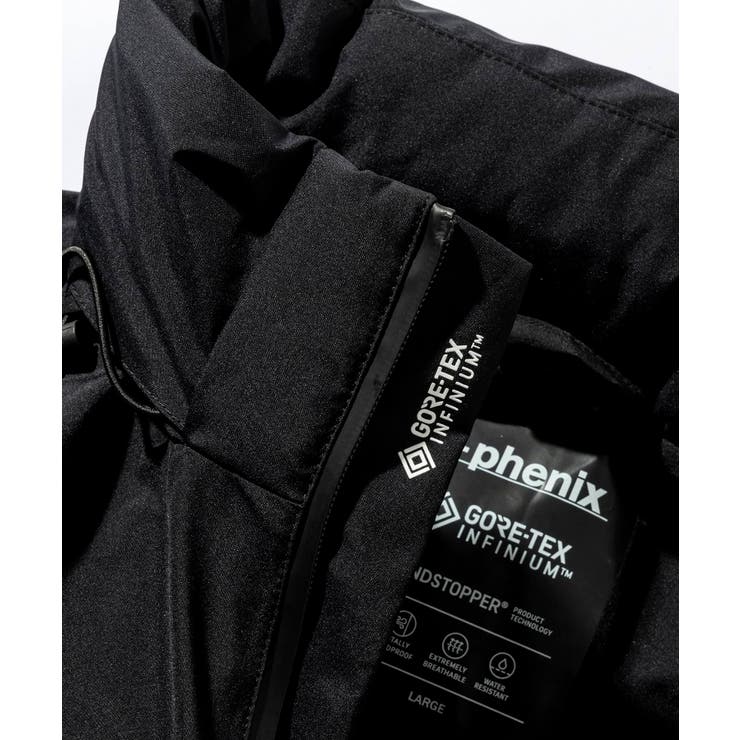 phenix プラスフェニックス スラッシュポケットダウンジャケット