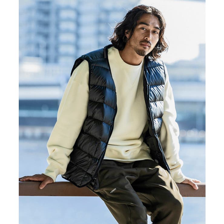 phenix プラスフェニックスショートダウンジャケットナイロンベスト