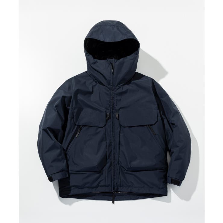 ネイビー | +phenix プラスフェニックス フィッシャーマンズダウンジャケット | SHIFFON 