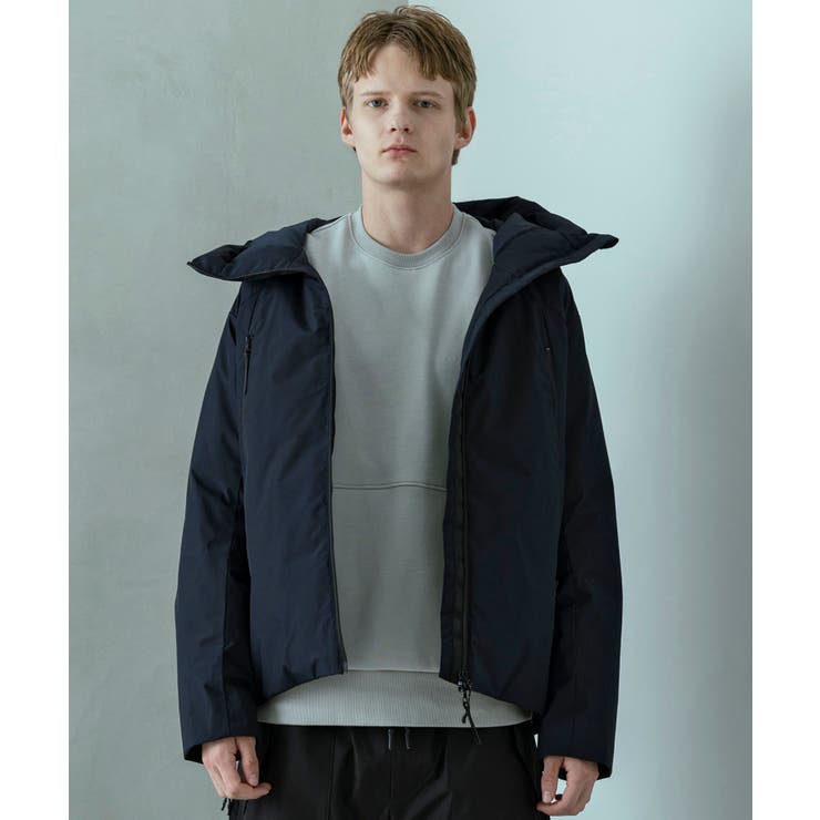 ネイビー | +phenix プラスフェニックス ダウンジャケット | SHIFFON 