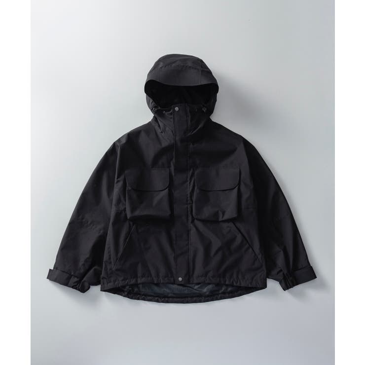 ブラック | +phenix プラスフェニックス HOODED | SHIFFON 