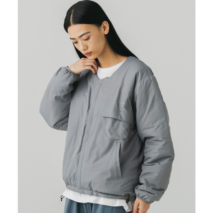 グレー | +phenix プラスフェニックス PADDED | SHIFFON 