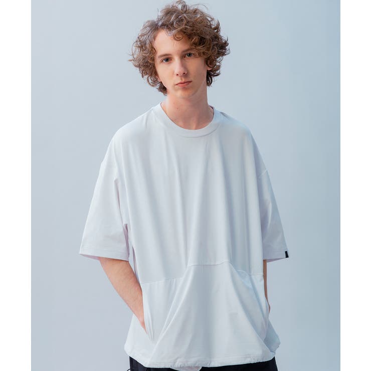 ホワイト | +phenix プラスフェニックス DRAWSTRING | SHIFFON 