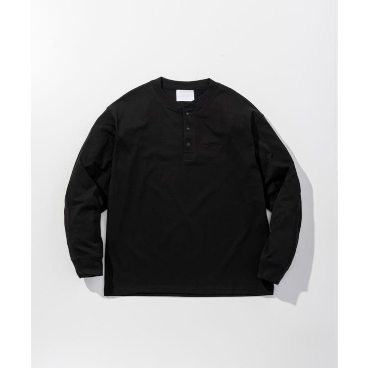 ブラック | +phenix プラスフェニックス HENLEY | SHIFFON 