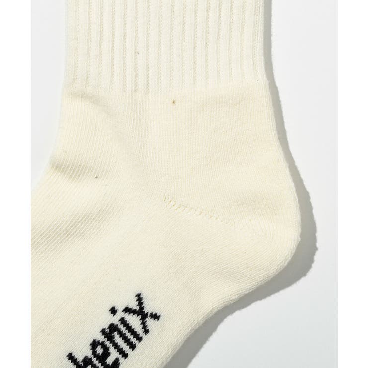 +phenix プラスフェニックス ラスタソックス | SHIFFON  | 詳細画像3 