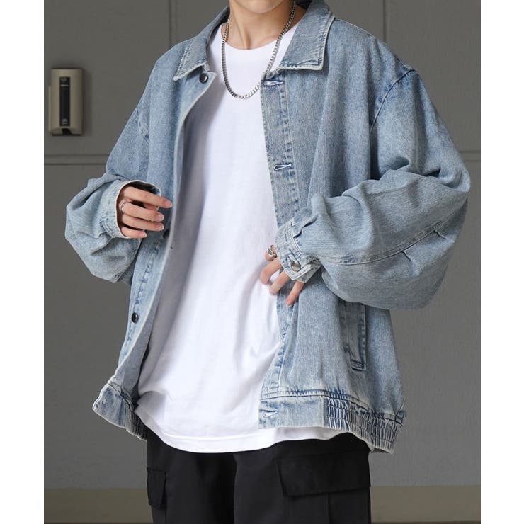 サックスブルー | Confirm コンファーム ビッグシルエット | SHIFFON 