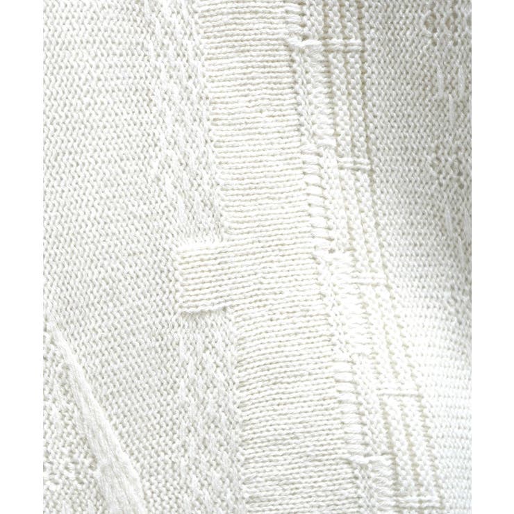 Confirmヴィンテージライク レトロジャガードストライプ柄 ビッグシルエット | SHIFFON  | 詳細画像27 