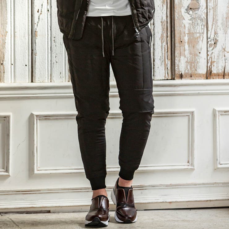 1PIU1UGUALE3 RELAX テーパードダウンパンツ[品番：SHNM0002988