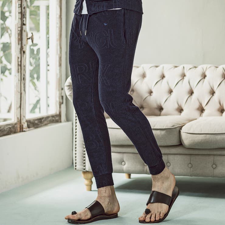 1PIU1UGUALE3 RELAX パイルロゴジョガーパンツ | SHIFFON  | 詳細画像11 