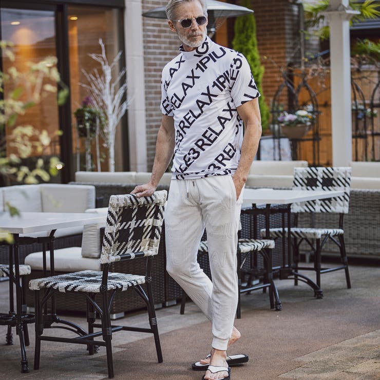 1PIU1UGUALE3 RELAX パイルロゴジョガーパンツ | SHIFFON  | 詳細画像4 