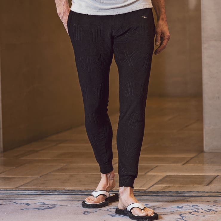 1PIU1UGUALE3 RELAX パイルロゴジョガーパンツ | SHIFFON  | 詳細画像6 