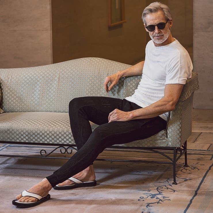 1PIU1UGUALE3 RELAX パイルロゴジョガーパンツ | SHIFFON  | 詳細画像9 