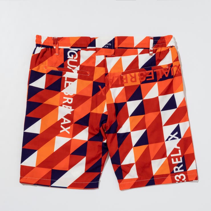 【極美品】1PIU1UGUALE3 GOLF ハーフパンツ　総柄　XL ef5df0e34662a40900b0d09f42a9f1