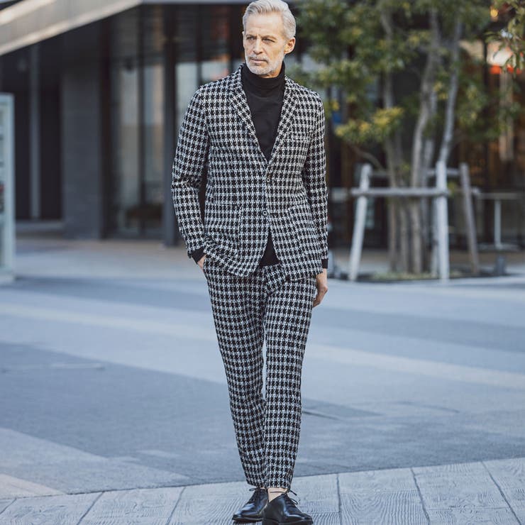 1PIU1UGUALE3 RELAX ジャガードクラシックスラックス | SHIFFON  | 詳細画像5 