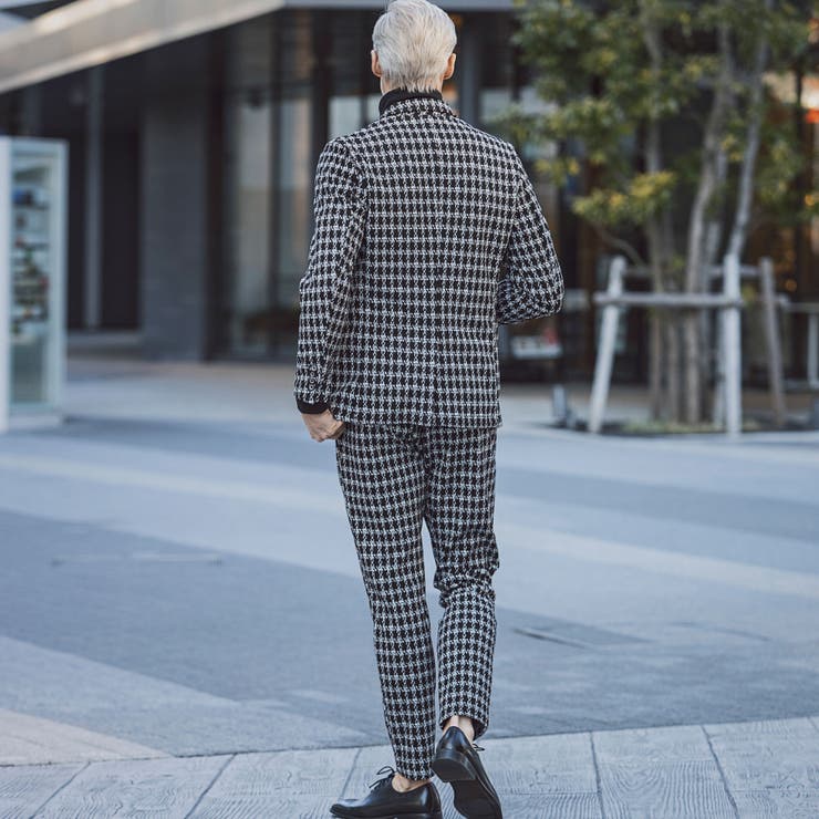 1PIU1UGUALE3 RELAX ジャガードクラシックスラックス | SHIFFON  | 詳細画像8 