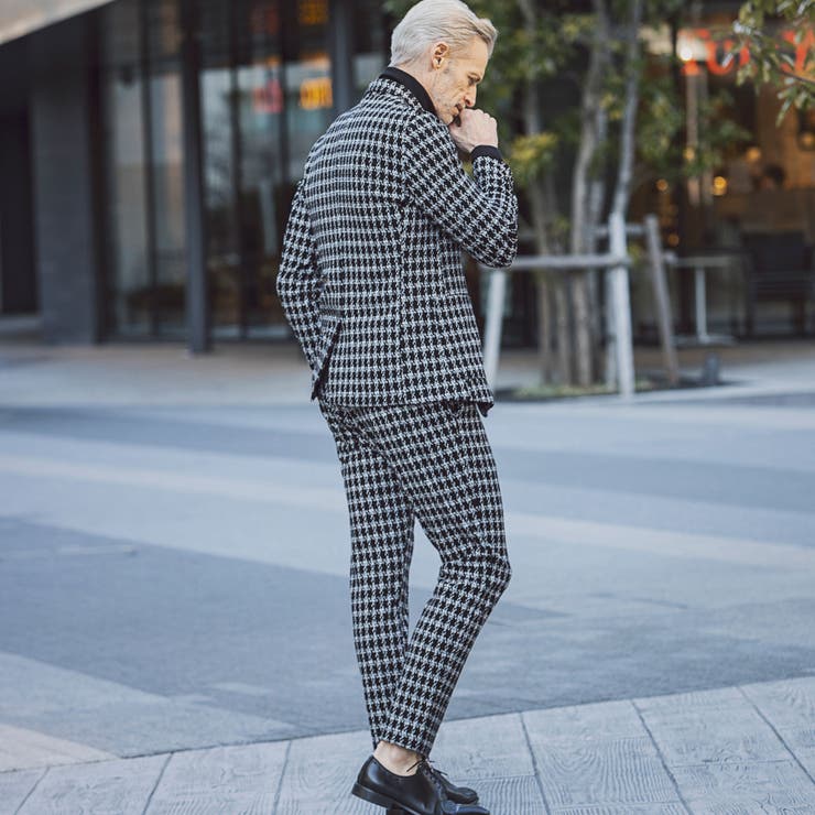 1PIU1UGUALE3 RELAX ジャガードクラシックスラックス | SHIFFON  | 詳細画像9 