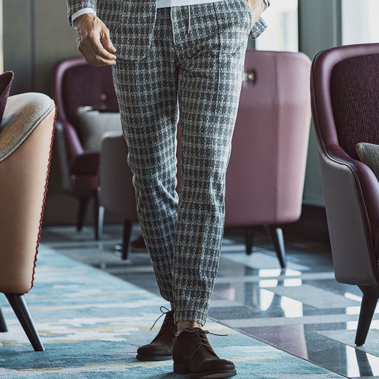 グレー | 1PIU1UGUALE3 RELAX ジャガードクラシックスラックス | SHIFFON 