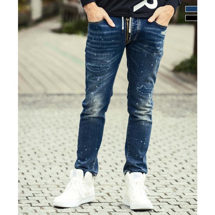 インディゴ | 1PIU1UGUALE3 RELAX ウノピゥウノウグァーレトレ | SHIFFON 