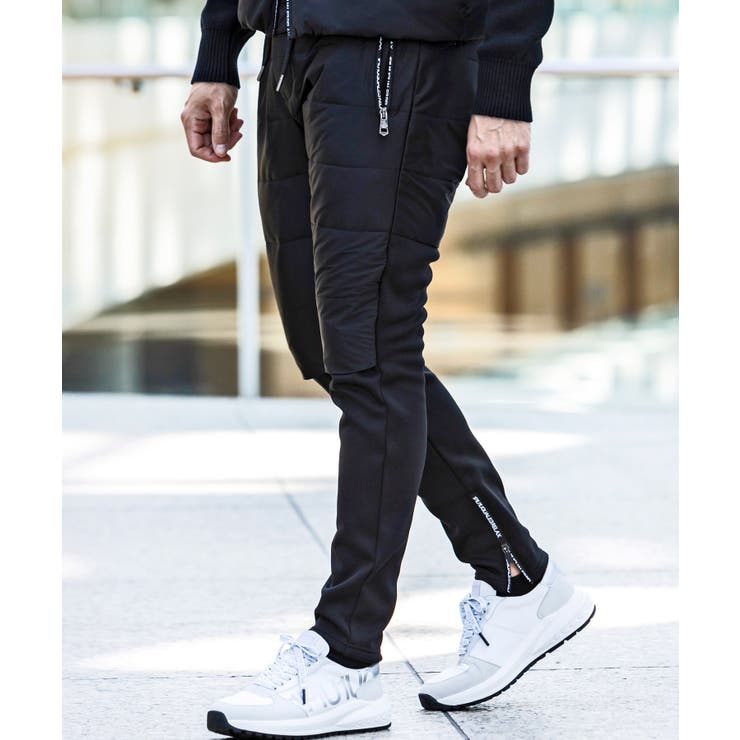 1PIU1UGUALE3 RELAX メンズ ゴルフパンツ ホワイト サイズXL