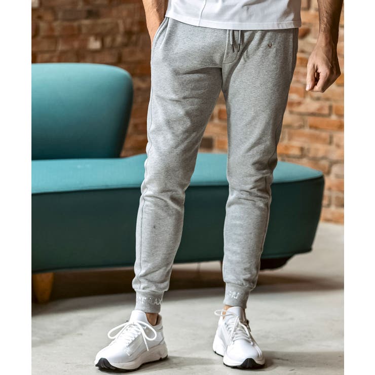 1PIU1UGUALE3 RELAXラインストーンヘムスウェットジョガーパンツ | SHIFFON  | 詳細画像13 