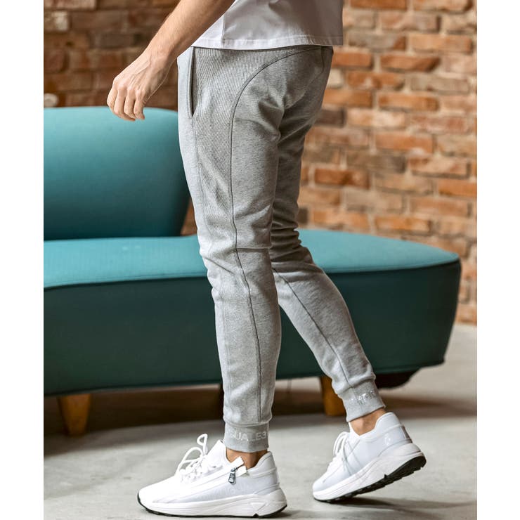 1PIU1UGUALE3 RELAXラインストーンヘムスウェットジョガーパンツ | SHIFFON  | 詳細画像14 