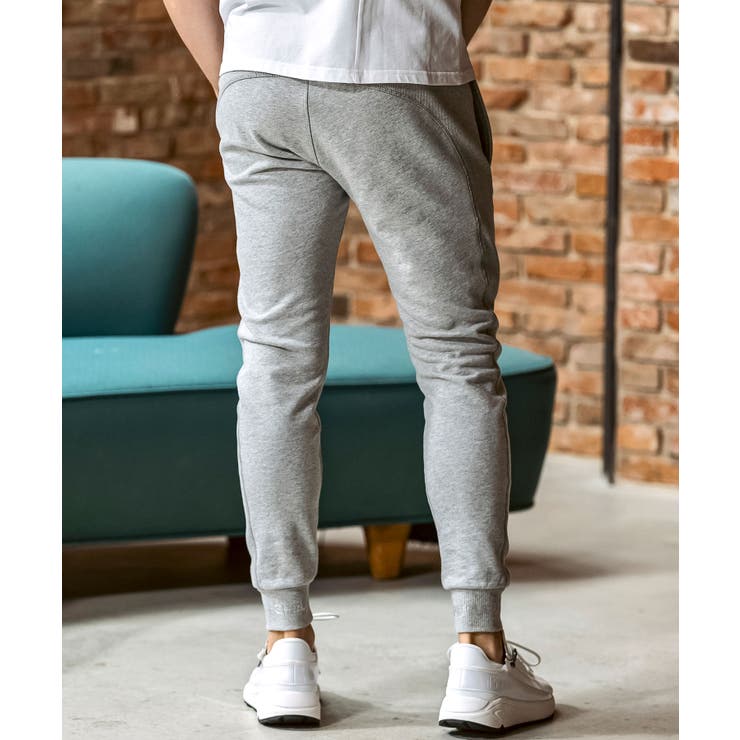 1PIU1UGUALE3 RELAXラインストーンヘムスウェットジョガーパンツ | SHIFFON  | 詳細画像15 