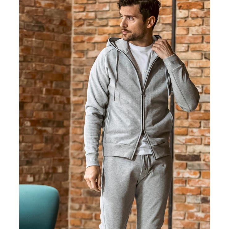 1PIU1UGUALE3 RELAXラインストーンヘムスウェットジョガーパンツ | SHIFFON  | 詳細画像19 