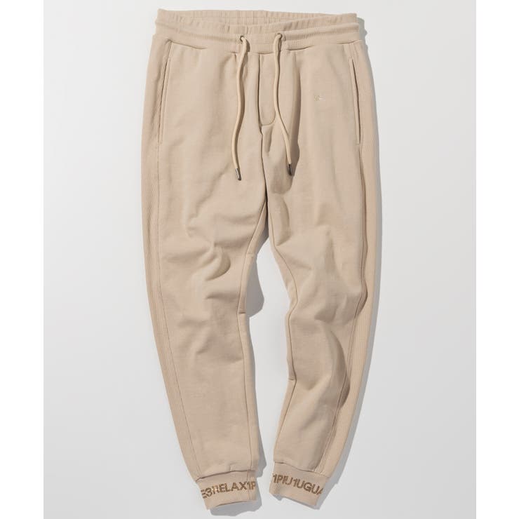 1PIU1UGUALE3 RELAXラインストーンヘムスウェットジョガーパンツ | SHIFFON  | 詳細画像21 