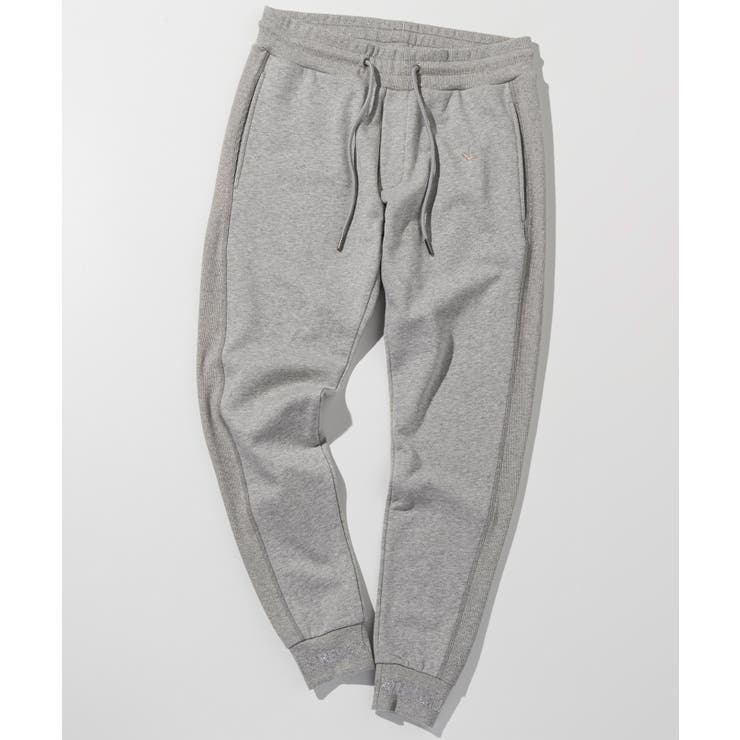 1PIU1UGUALE3 RELAXラインストーンヘムスウェットジョガーパンツ | SHIFFON  | 詳細画像25 